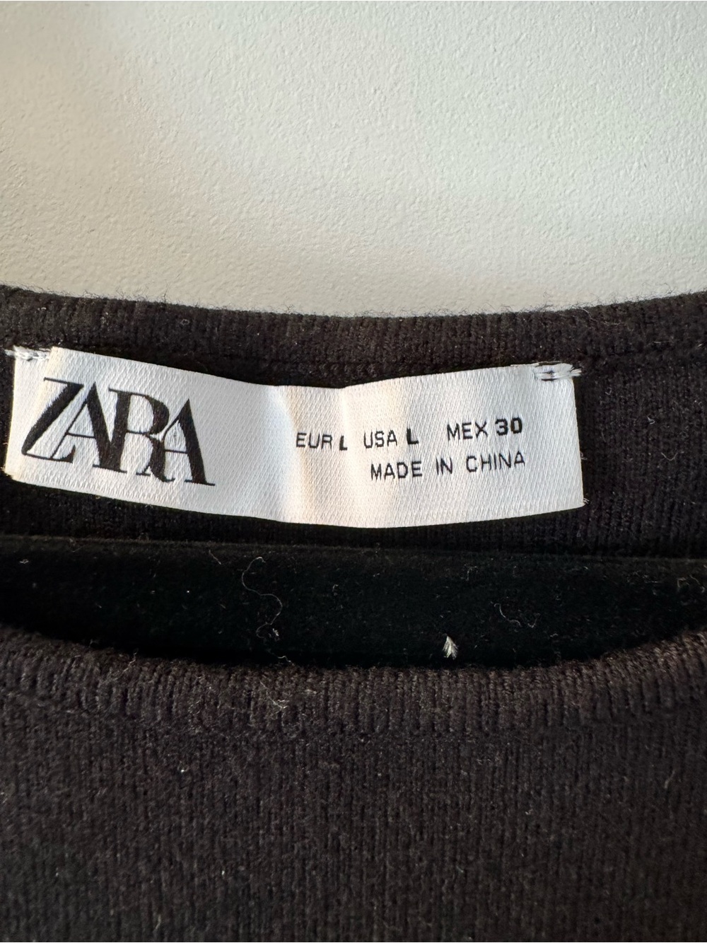 Zara Black A-Line Dress - Picture 2 of 4